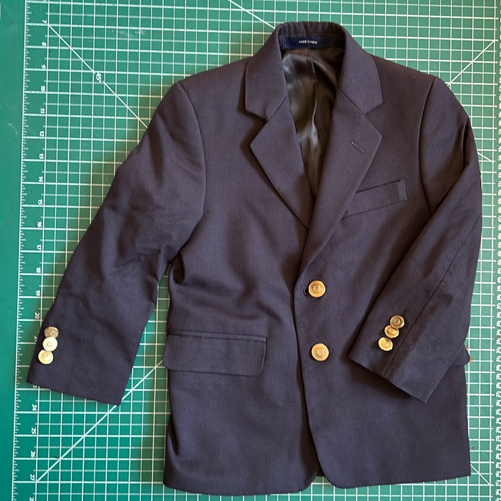 Boys Suit Jacket Lord & Taylor Navy size 5